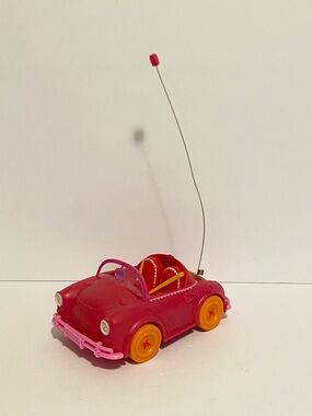 Mini Lalaloopsy Doll Pink RC Car Vehicle Toy